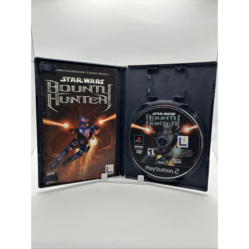 Star Wars Bounty Hunter PS2 Sony PlayStation 2 CIB With Reg. Card Fast Shipping